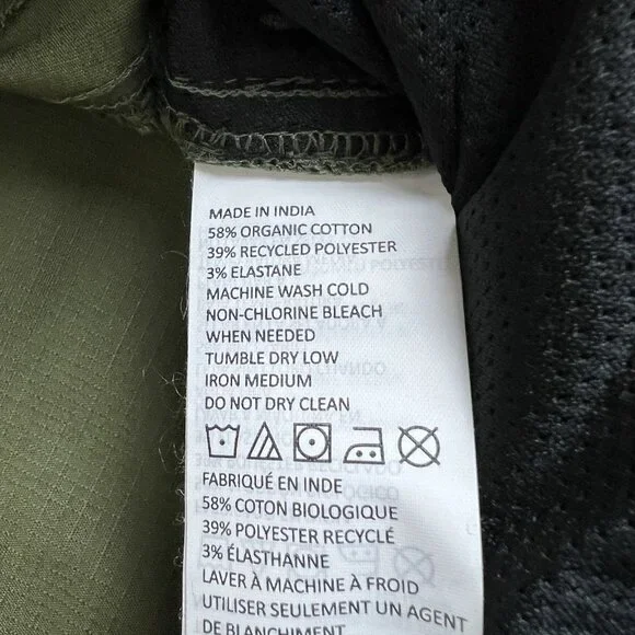 NEW‎ Prana Double Peak Shorts Men's Size 36 x 10 Cargo Green Standard Fit - Picture 4 of 6